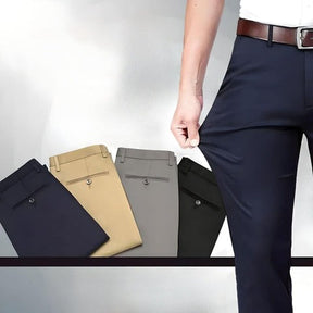 Pantalón de Vestir Masculino Elastizado