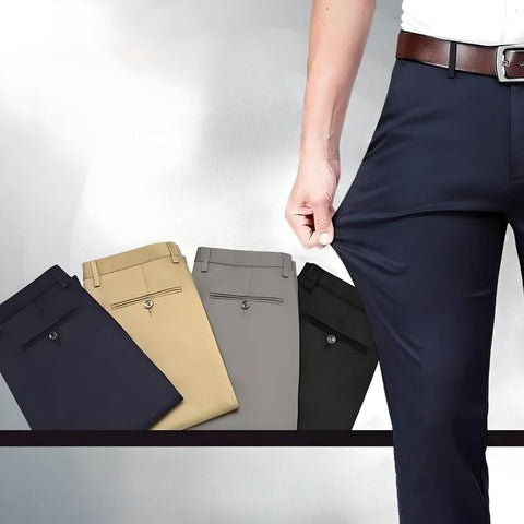 Pantalón de Vestir Masculino Elastizado